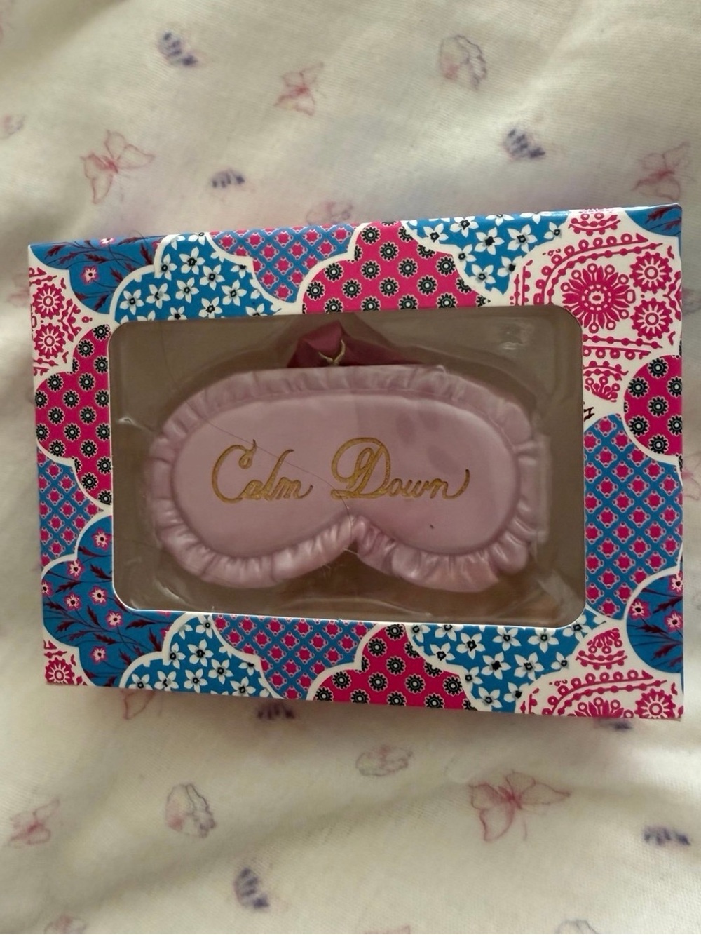Taylor Swift Lover calm down sleep mask ornament